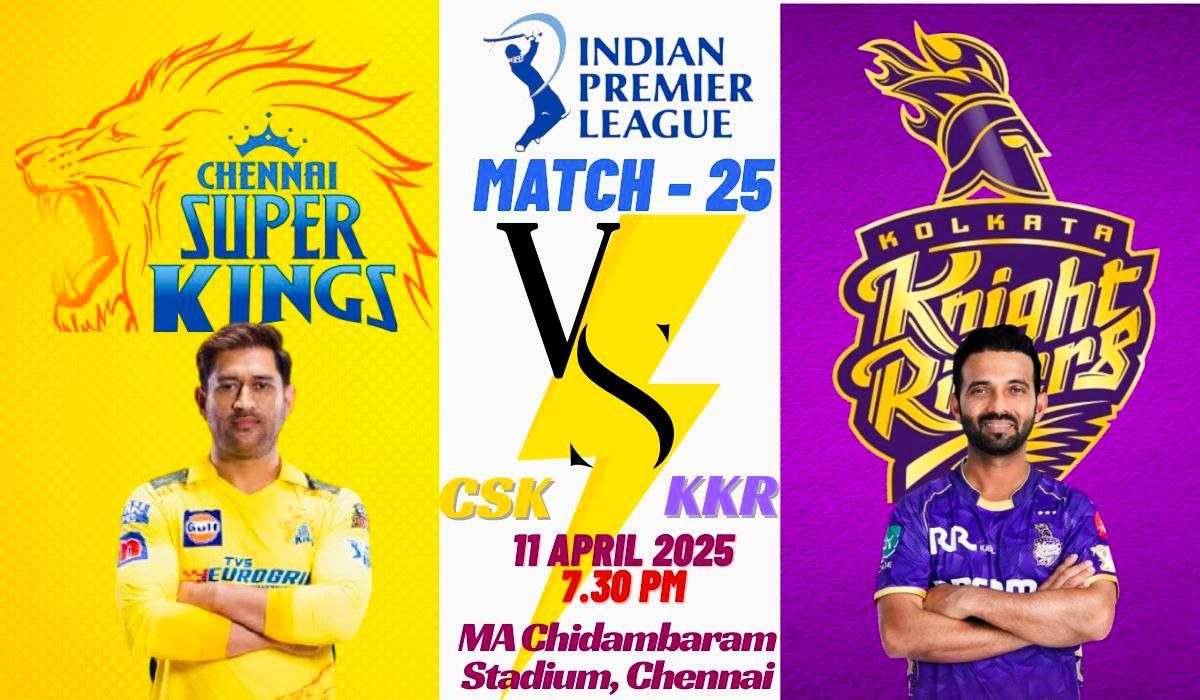 CSK vs KKR IPL 2025 Match 25: Fantasy Tips, Dream11 Prediction, and Key Details