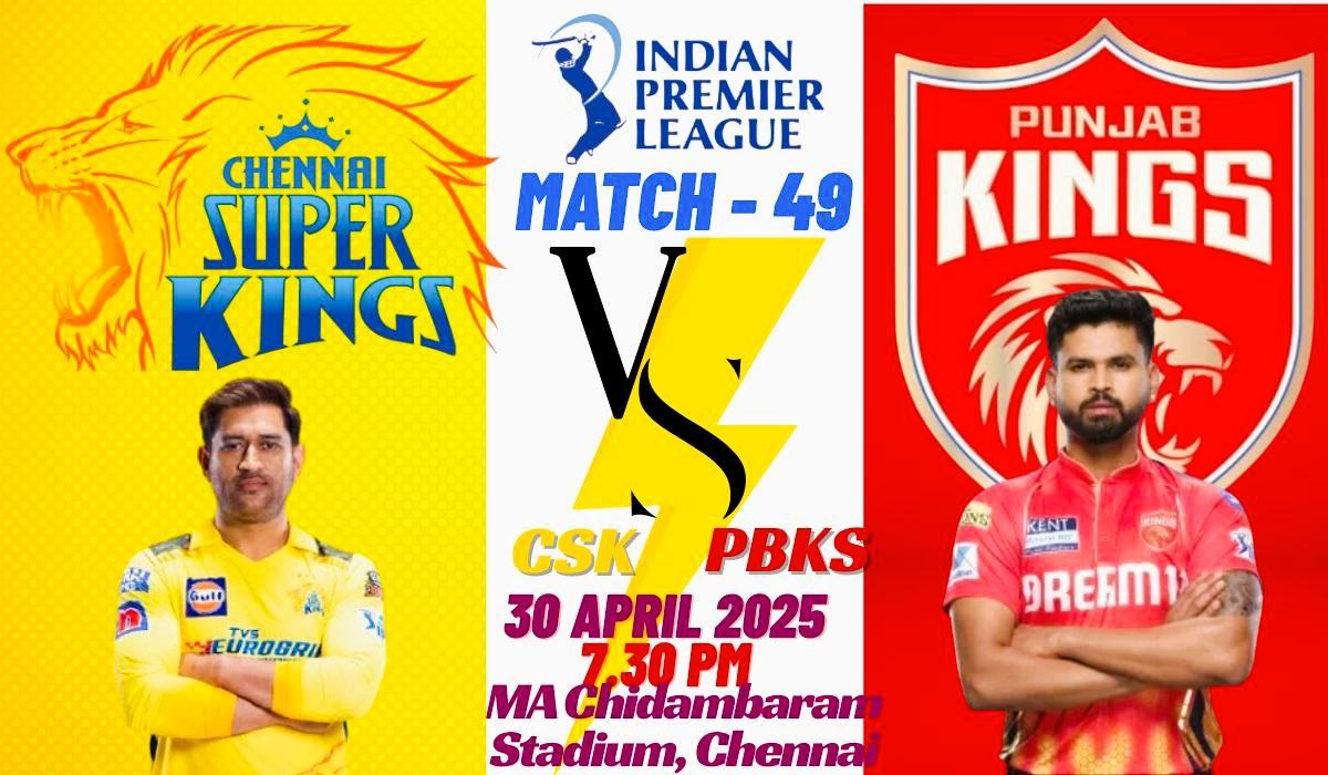 CSK vs PBKS Dream11 Prediction IPL 2025: 5 Must-Have Picks to Win Big in Match 49