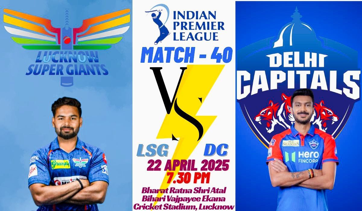 IPL 2025 Fantasy Tips for LSG vs DC Match 40
