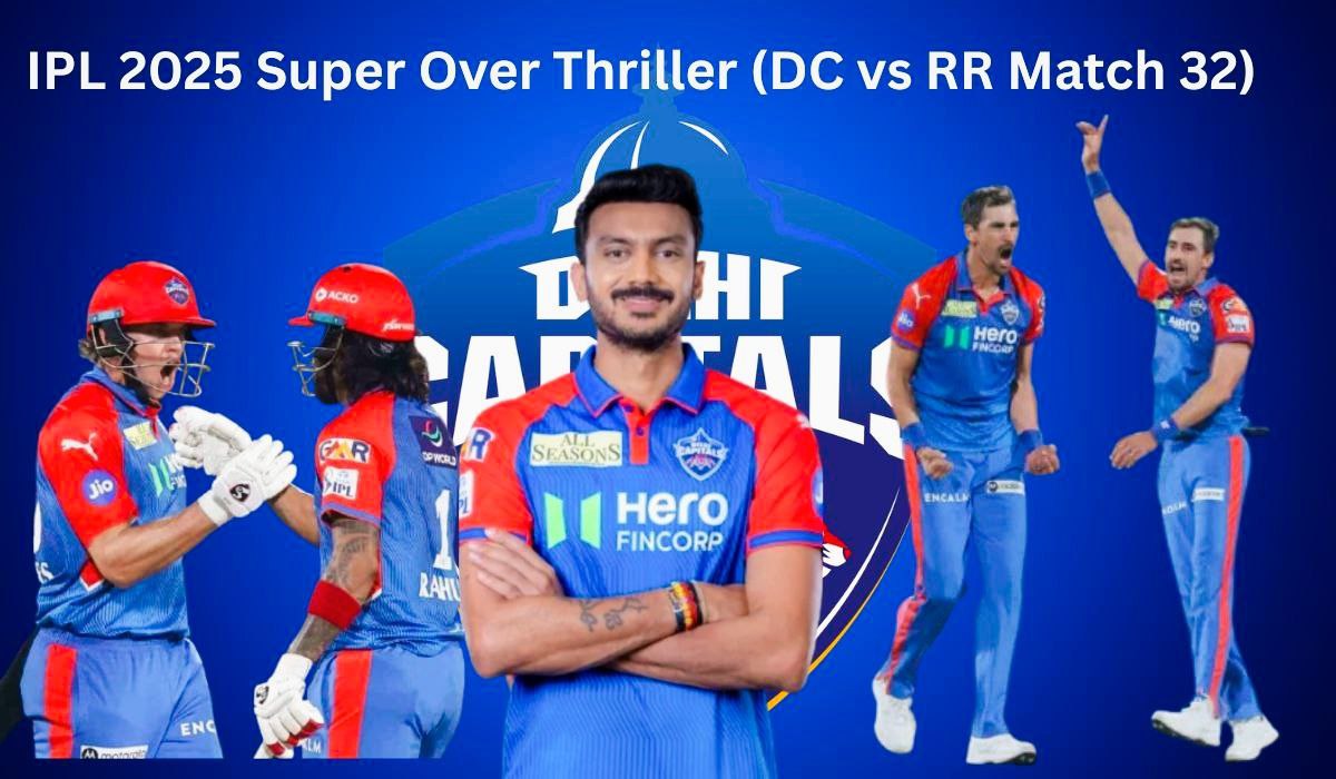IPL 2025 Super Over DC vs RR Mitchell Starc bowling
