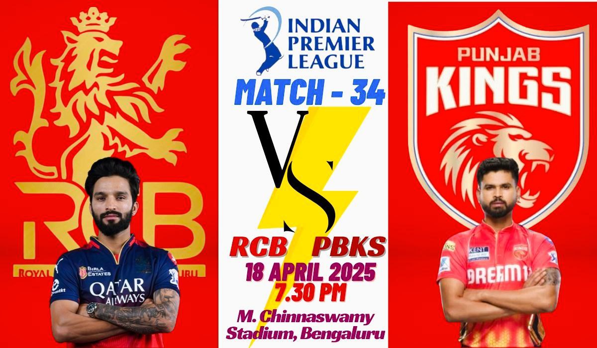 IPL fantasy tips for RCB vs PBKS match 34 IPL 2025