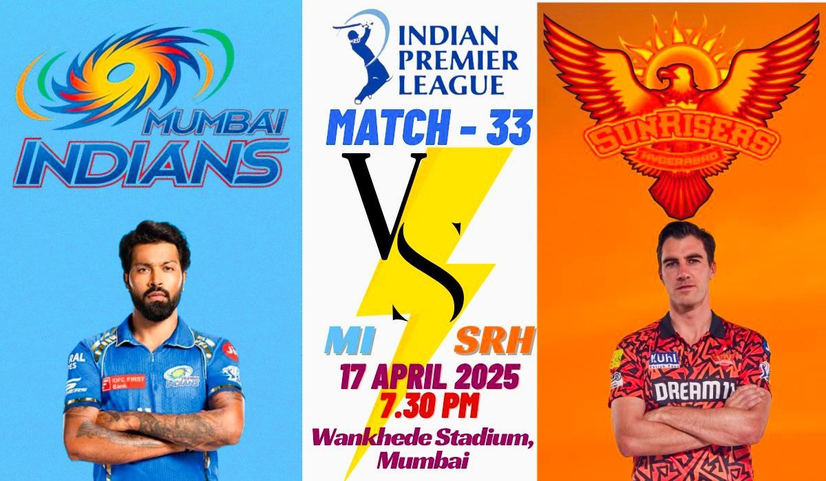IPL Fantasy Tips MI vs SRH Match 33 IPL 2025 Preview, Dream11 Prediction & More