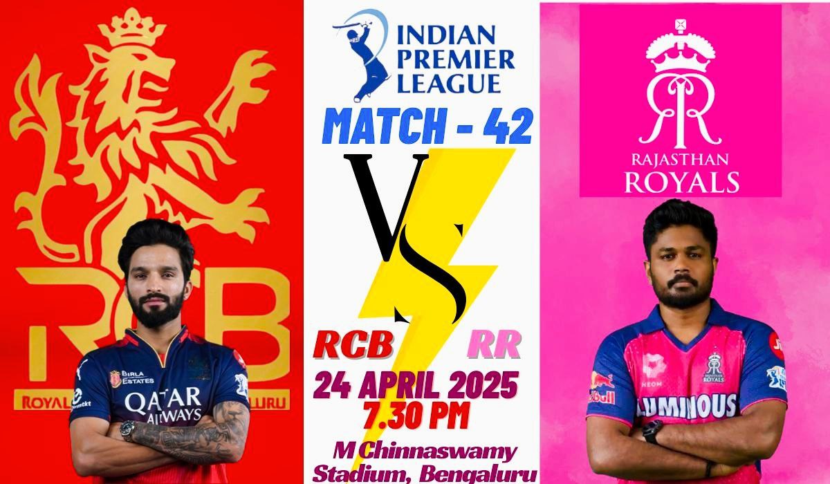 RCB vs RR Dream11 Prediction IPL 2025 Match 42: Ultimate Fantasy Tips & Team Picks
