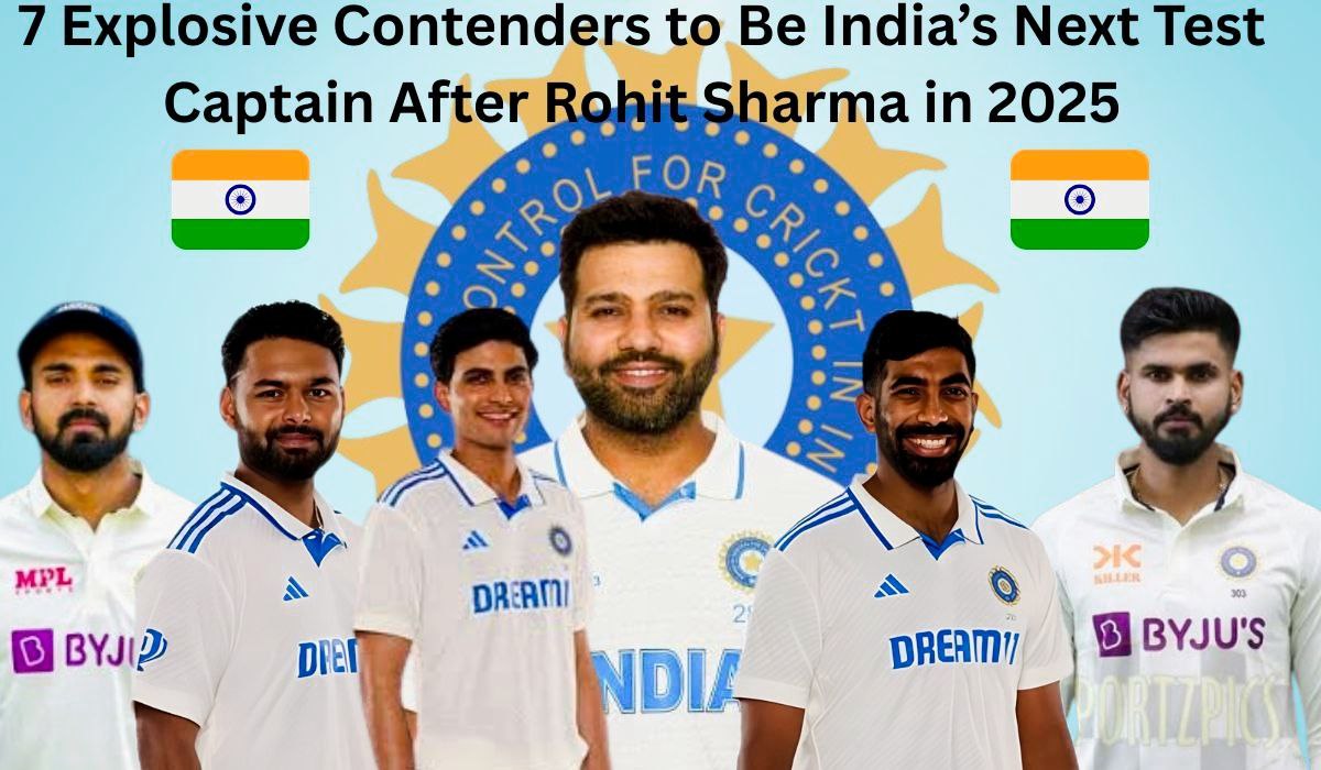 7 Explosive Contenders to Be India’s Next Test Captain After Rohit Sharma in 2025