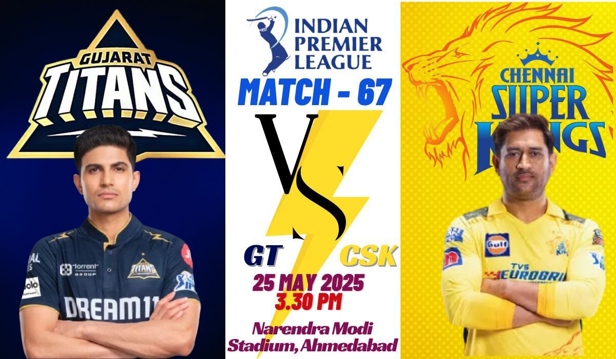 GT vs CSK Dream11 Prediction IPL 2025: 5 Must-Know Tips to Win Big in Match 67
