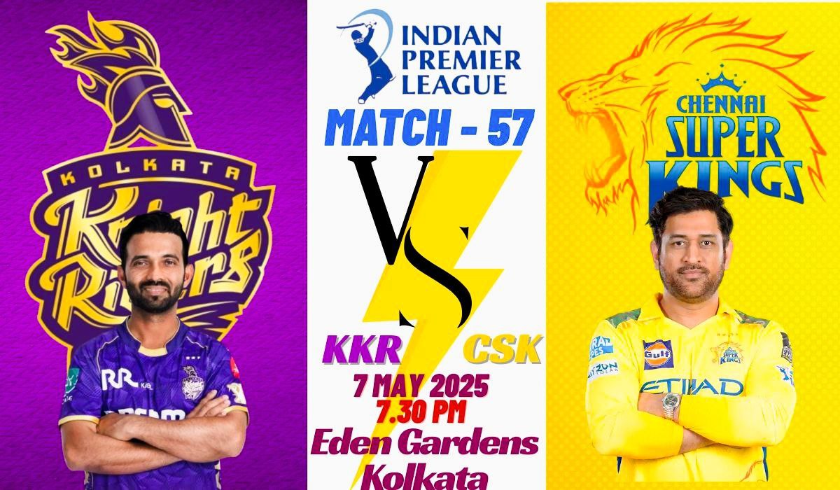 KKR vs CSK Dream11 Prediction IPL 2025: 5 Explosive Tips to Win Match 57!