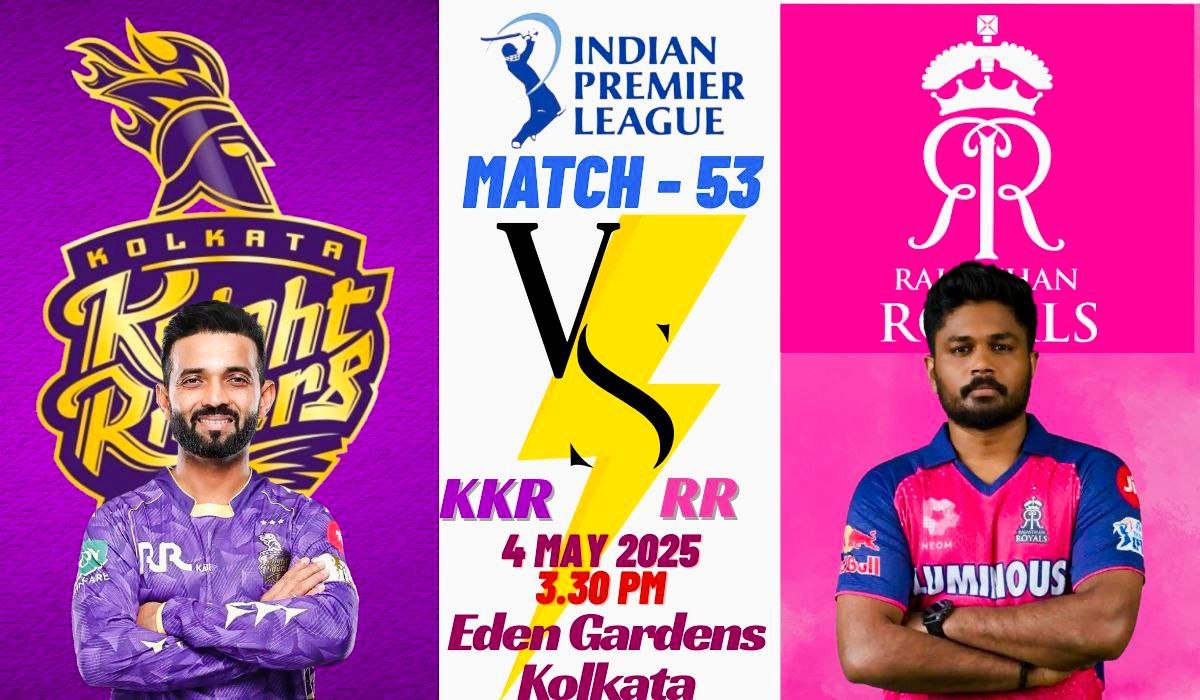 KKR vs RR Dream11 Prediction IPL 2025: Ultimate Fantasy Tips for Match 53