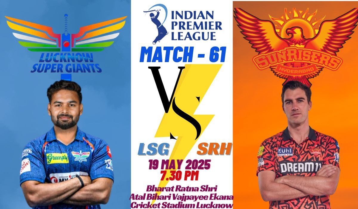 LSG vs SRH Dream11 Prediction IPL 2025: 7 Explosive Tips to Win Big in Match 61