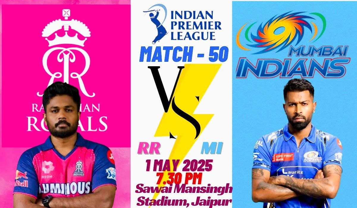RR vs MI Dream11 Prediction IPL 2025: 7 Must-Know Fantasy Tips for Match 50
