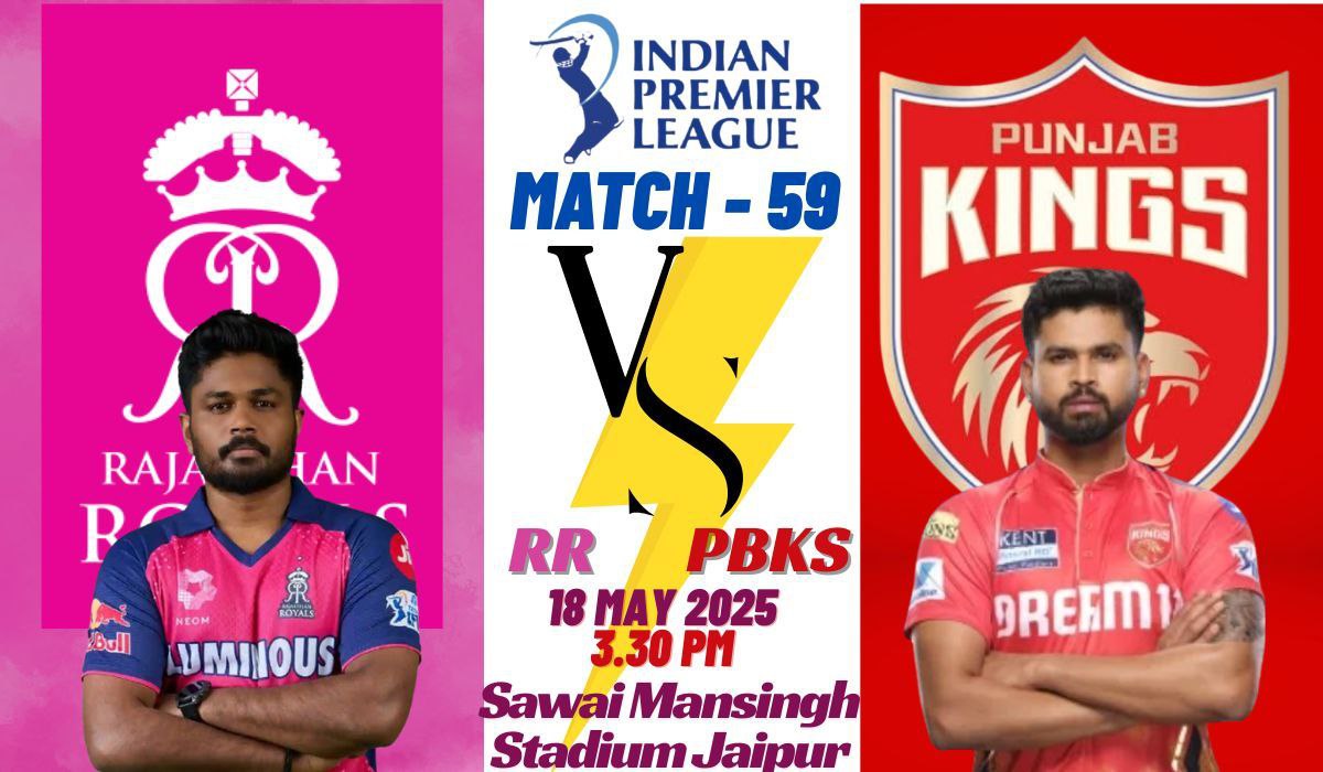 RR vs PBKS Dream11 Prediction IPL 2025: Top Fantasy Picks & Tips for Match 59
