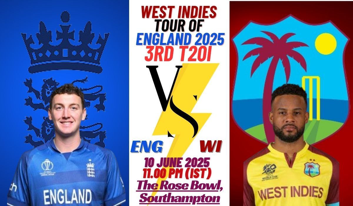 ENG vs WI 3rd T20I Dream11 Prediction 2025: Ultimate Fantasy Tips & Picks
