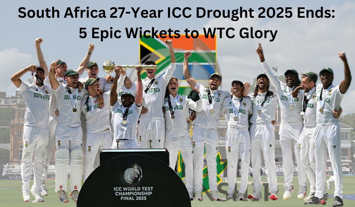 South Africa 27-Year ICC Drought 2025 Ends: 5 Epic Wickets to WTC Glory