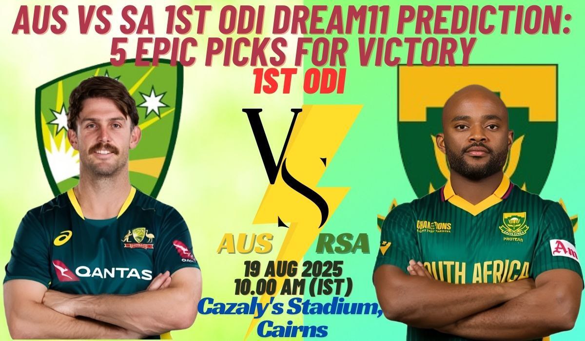 AUS vs SA 1st ODI Dream11 Prediction: 7 Must-Have Players for Epic Fantasy Success