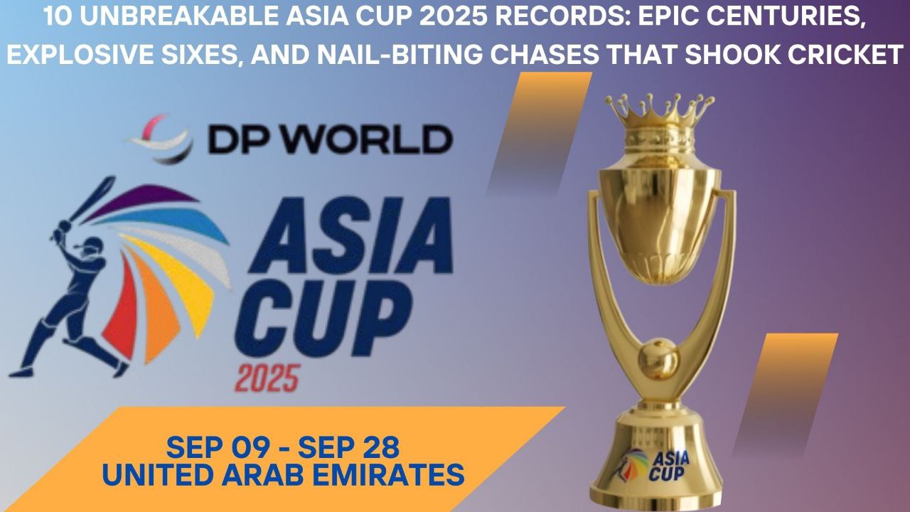 10 Epic Asia Cup 2025 Final Stats Records: Kuldeep's Spin Magic, Tilak's Heroics, and India-Pak Thrills That Broke the Internet!