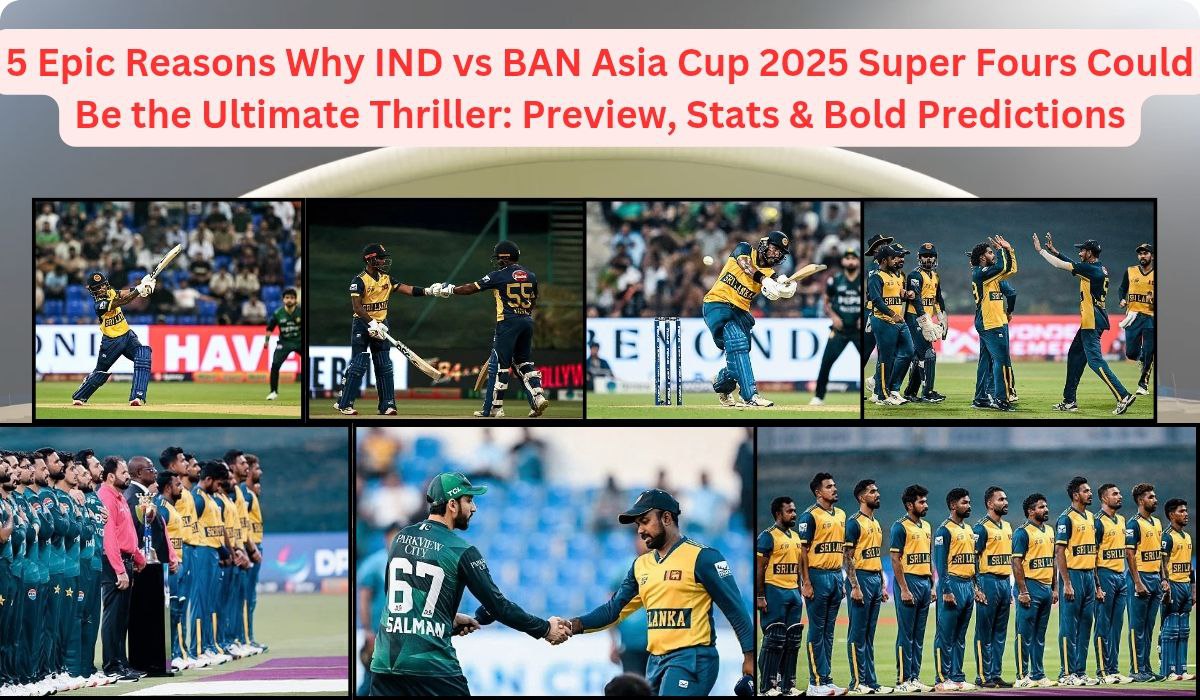 PAK vs SL Asia Cup 2025: Epic 5-Wicket Triumph Powers Pakistan Forward, Crushes Sri Lanka's Dreams!