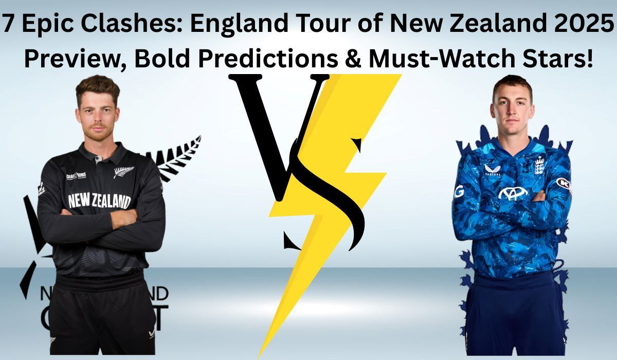 7 Epic Clashes: England Tour of New Zealand 2025 Preview, Bold Predictions & Must-Watch Stars!